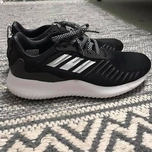 Black Adidas Alpha Bounce